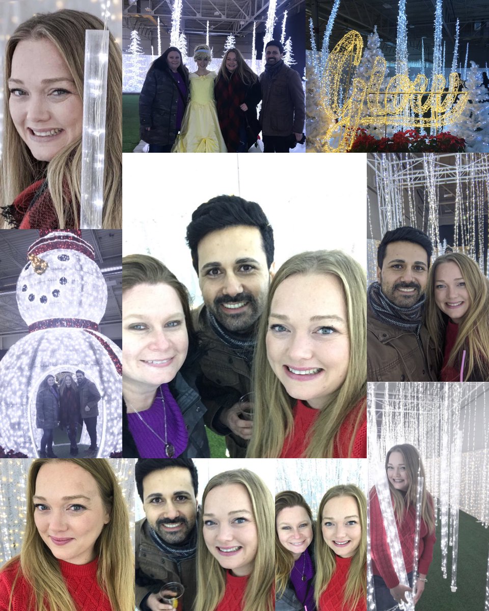 Natasha1981's tweet photo. Had a wonderful time at Glow Toronto with two pretty amazing friends. Friendships that started because of OECTA. #OECTAfamous #TisTheSeason #MerryChristmas https://t.co/s4MFOmgmLN