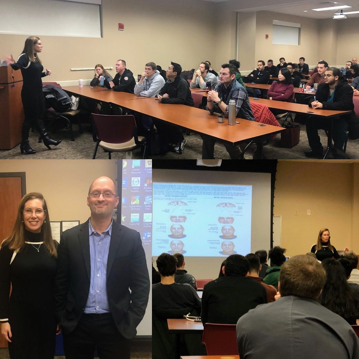 CrozerHealth's tweet photo. Karen Greenberg, D.O., recently spoke at an educational event with Emergency Medicine residents from Inspira Medical Center Vineland. The topic of the morning was acute “Stroke Management in the ED: Exam/Imaging/Treatment Options.” Approximately 50 residents were in attendance. https://t.co/OLoaEs7PMs