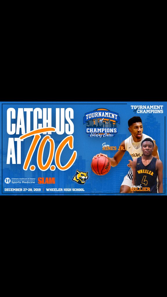 CoachMaysHIES's tweet photo. Perennial powerhouse @WheelerHoops is in for the T.O.C!! @lthompson4lt has the wildcats off to a hot start and like always they’ll be ready to compete for the 7-A state title this year!! Catch the Wildcats at the T.O.C!!🔥🔥🏀event sponsored by @childrensatl https://t.co/IxzBqO5yz9