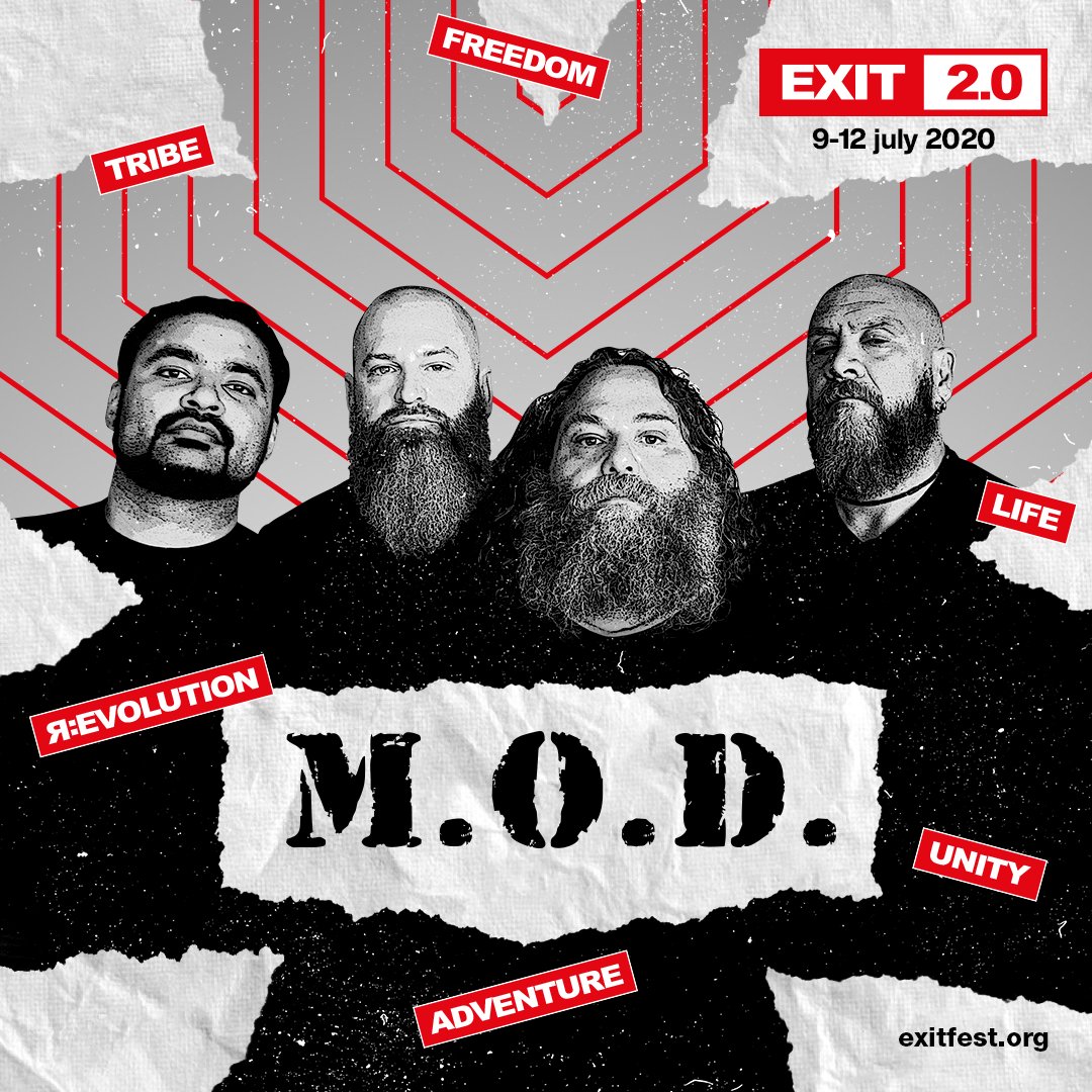 ExitFestival's tweet photo. New York-born, heavy metal musician Billy Milano, with his M.O.D. (Method of Destruction), will also be at the gargantuan Petrovaradin Fortress next year! #ExplosiveStage #EXIT2020 https://t.co/FpWTXyTuKr