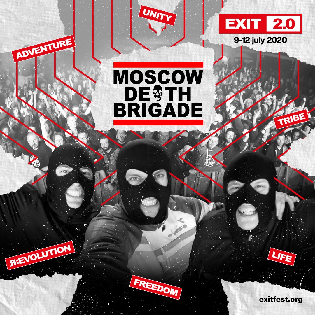 ExitFestival's tweet photo. #ExplosiveStage also welcomes: the Russian metalheads Moscow Death Brigade, rock guerrilla Crippled Black Phoenix, dark-wave heroes She Past Away and the Brit deathcore mainstays Bury Tomorrow! https://t.co/tpStxZc7E4