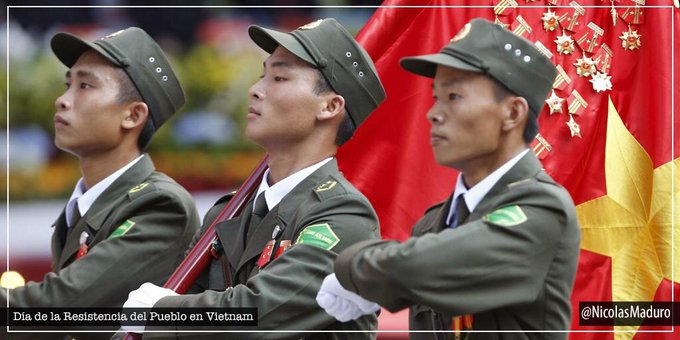 Venezuela hails Vietnam´s Resistance Day celebration 