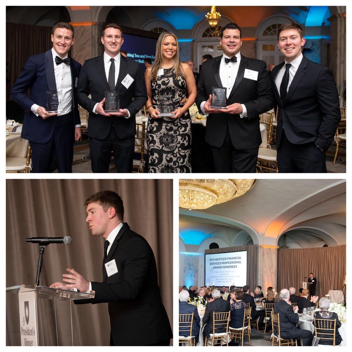 What better way to celebrate some of the top #nextgen #advisors who led the charge in 2019 than being able to present them with the nextgen financial services professional award from <a href="/TheAmerCol/">The American College of Financial Services</a> #financialplanning #financialservices