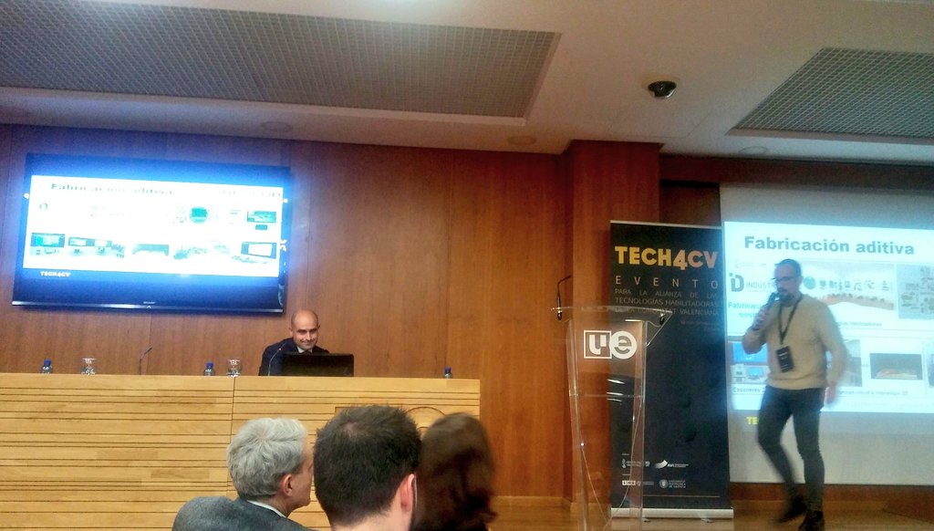 SanchisFederico's tweet image. @dsaezdomingo de @ITI_TIC presenta a diversos centros tecnológicos de @Redit_es,  #TECH4CV continua con demostrador de #CEBRA @ColorkerTiles #cerámica #Industria40 

@aimplas @AIDIMME @GVAavi @UJIuniversitat @InescopTech
@Tech4Cv @aitex_es @ibv_org @UPV @AIJU_Tecnologi