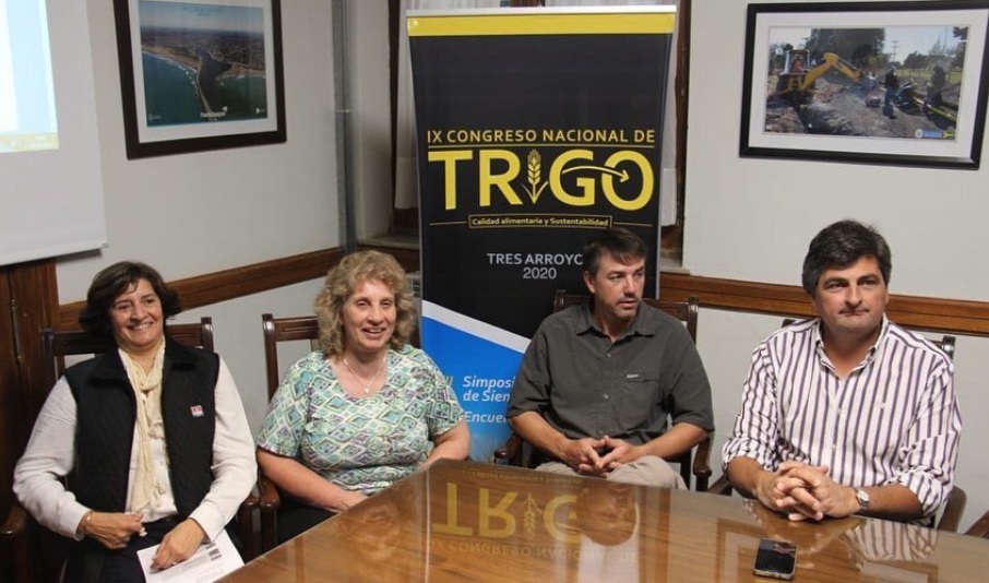 Congreso2021's tweet photo. Se realizó en la Municipalidad de Tres Arroyos una conferencia de prensa en donde se explicaron distintos puntos que tendrá el IX Congreso Nacional de Trigo que tendrá lugar en esta ciudad del 8 al 11 de septiembre de 2020. https://t.co/9COhZvW2ST