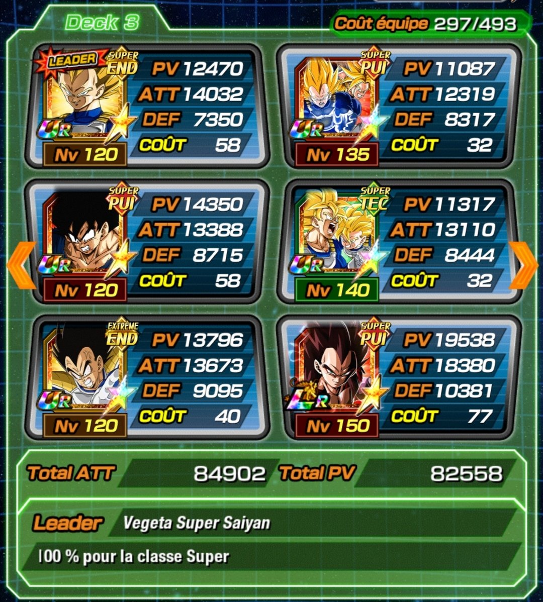 MoziskiTv's tweet photo. Comme l'a dit @BriceGamingZone on gratte comme on peut les dernières DS en Goku rush ! Voici la team que j'utilise si ça peut aider des gens, c'est pas rapide mais ça passe crème #DokkanBattle #dragonrush #saiyan #DragonBallSuper https://t.co/uvxkHMmcov