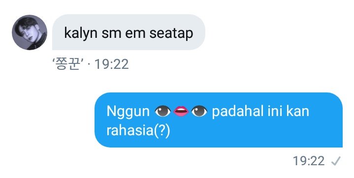 seongstar98's tweet photo. Kita sedeket itu sampe dibilang kayak woosan @macloudroni ✋👁️👄👁️ yah tapi emang sedeket itu sih #emilyn https://t.co/uIRtsUcHHP