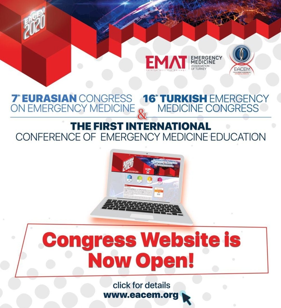tatkonline's tweet photo. We are Ready 📢
Our Web Site is Now Open🚨
Emergency Medicine: Leading the Way in Medical Education and Beyond...
Follow Us Through #EACEM2020 @EACEM2020 @TrTATD https://t.co/9ymHTdRNEy