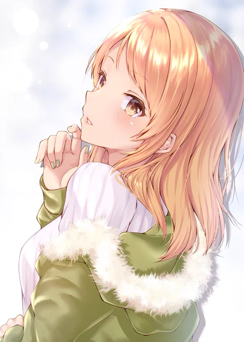 冬コミの新刊、北条加蓮さんイラスト本の表紙でございます 
