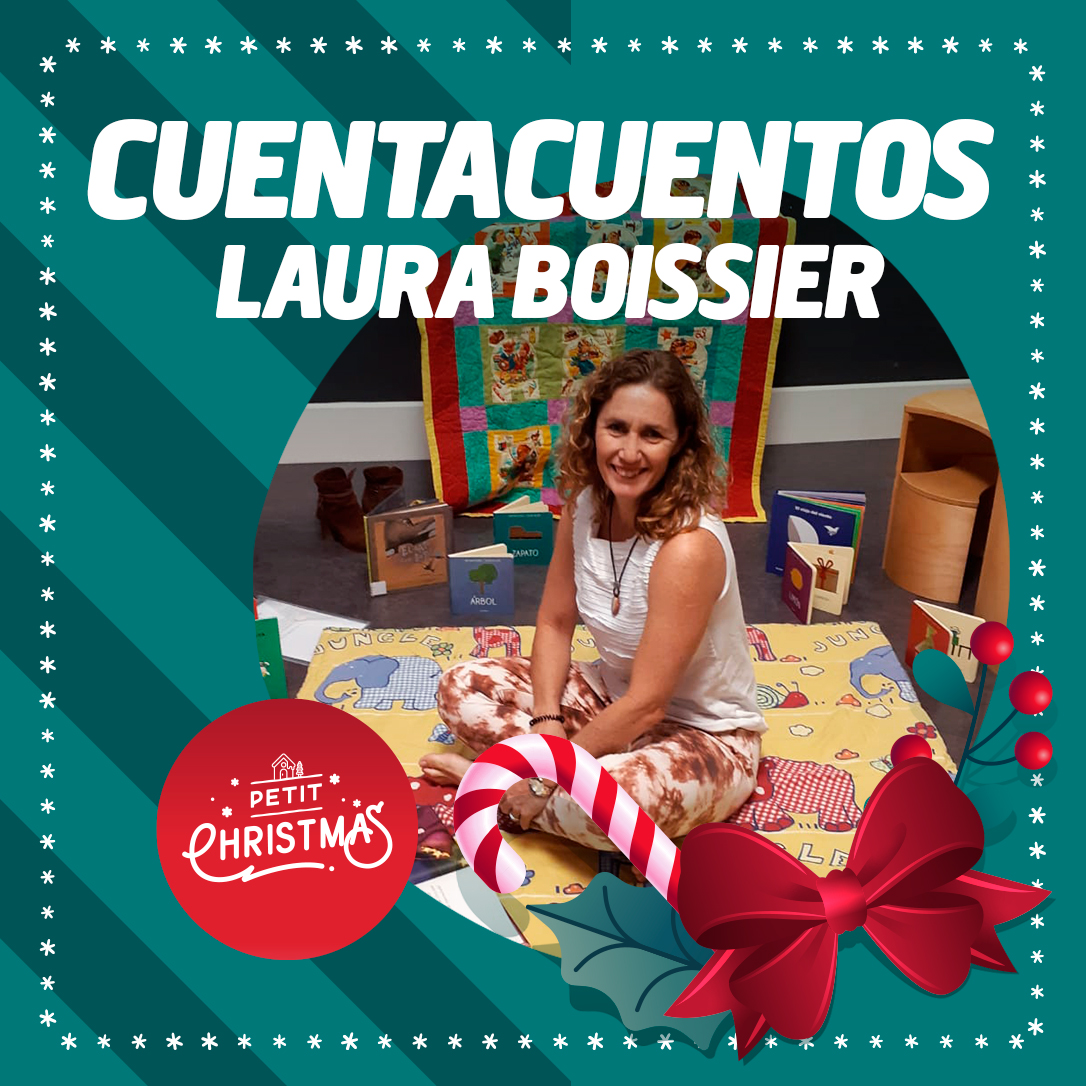 Nos acompañó en Petit Circus y vuelve ahora para sorprender a los niños con sus cuentos y sus canciones <a href="/LauraBoissier/">Laura Boissier González</a>. Estará el viernes y el domingo, en la zona de la fuente, de <a href="/pizquitoescuela/">Escuela Pizquito</a>.
¡Bienvenida de nuevo, Laura! 🎅