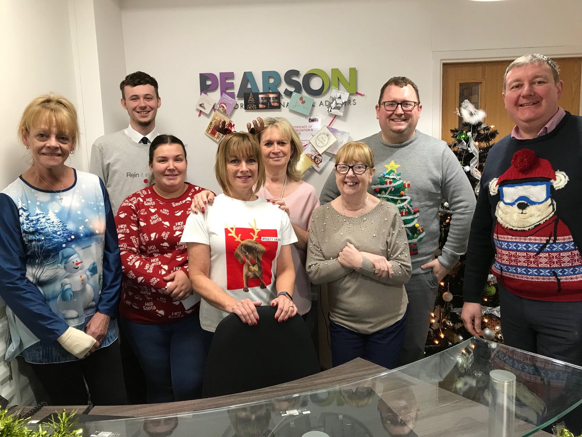 Pearson_Med's tweet photo. Staff at our Ashton office looking festive in their Christmas Jumpers #ChristmasJumperDay #Christmas ⁦@Tameside_Hour⁩ #charity https://t.co/kr81xEeaIp