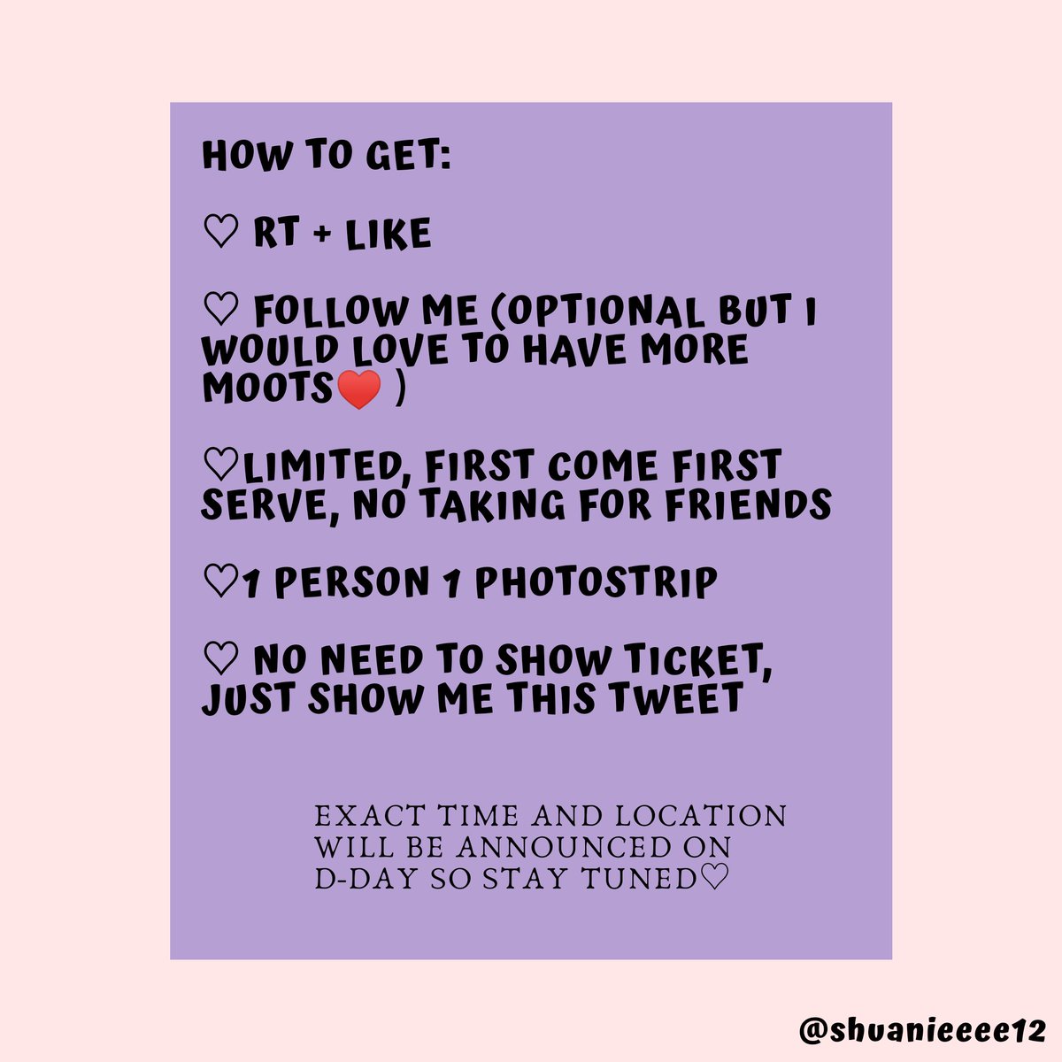 shuanieeee12's tweet photo. 𝙊𝘿𝙀 𝙏𝙊 𝙔𝙊𝙐 𝙄𝙉 𝙆𝙐𝘼𝙇𝘼 𝙇𝙐𝙈𝙋𝙐𝙍 
♡Woozi freebies by @shuanieeee12♡

Follow the simple rules to get the photostrip 😊

♡Trading is available, feel free to dm me!! 
♡Do not throw/resellㅠㅠ 

See you guys on d-day!!

#OdeToYouInKL #SeventeenInKL #SEVENTEENinMY https://t.co/iZjSEzuTmR