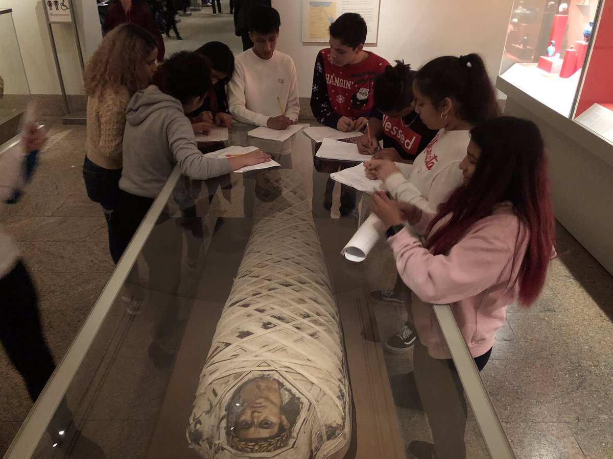 Ms. Calderon’s ENL students visited the Metropolitan Museum of Art to examine enduring issues across various civilizations and cultures. <a href="/BayShoreSchools/">Bay Shore Schools</a> <a href="/BayShoreHS/">Bay Shore HS</a> #DreamLeadAchieve