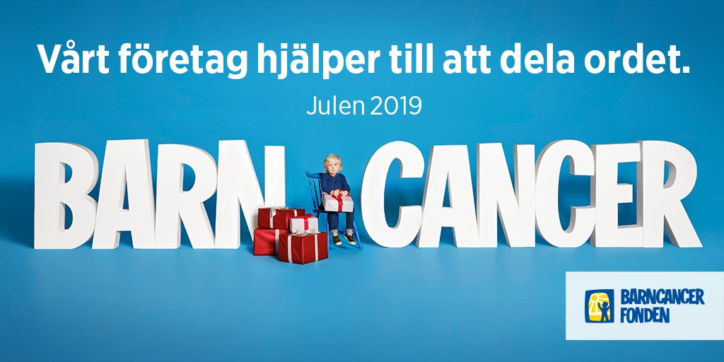 emarketeer's tweet photo. Den här julen hjälper vi till att hålla cancer borta från barn. Vi är stolta över att stötta @barncancerfond och deras livsviktiga arbete. Gör det ni också genom att köpa deras julpaket. https://t.co/dl4ccLOaqU