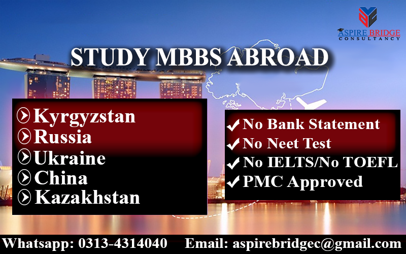 aspire_bridge's tweet photo. get ready for 2020 Intake
Now Admissions are open in #russia #ukraine #kyrgyzstan #kazakhastan
NO IELTS
No bank statements
No neet test
contact us
03134314040
04236531947
Email us: aspirebridgec@gmail.com
Aspire Bridge Consultancy #studyabroad #mbbsinrussia #mbbsabroad https://t.co/5qe0woRQiD