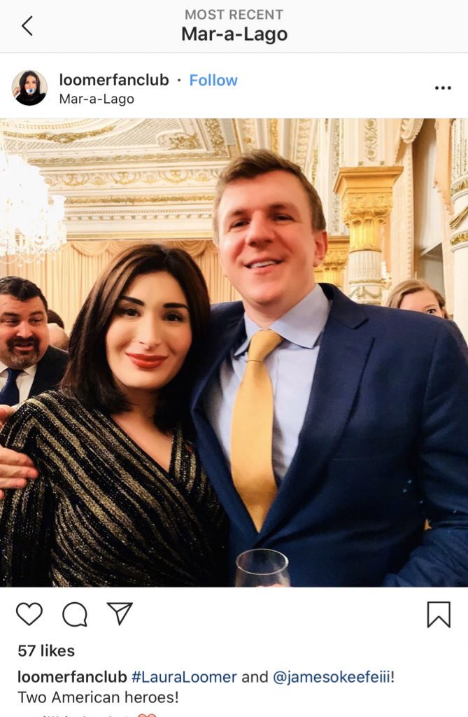 Image result for laura loomer james o'keefe