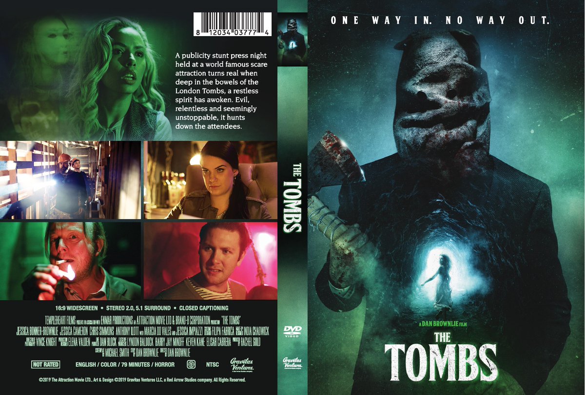 Do check out the DVD cover for our movie <a href="/thetombsfilm/">thetombsfilm</a> available now in the U.S @GravitasVOD