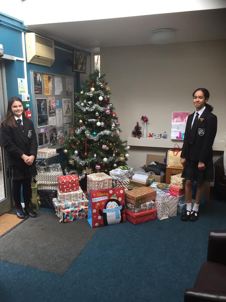 Donations gratefully received by the staff at changing pathways, Basildon.