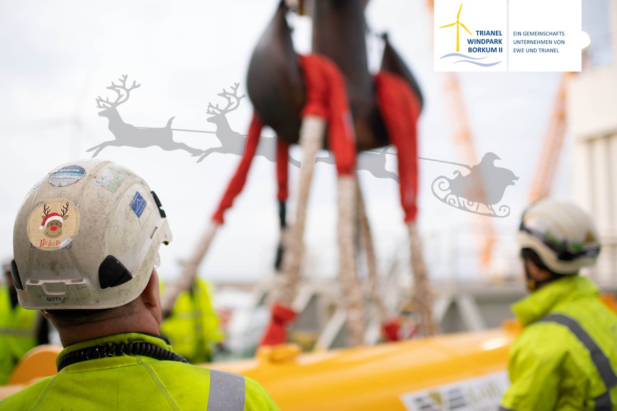 Im Baufeld von #TWBII gesichtet.🎅
In diesem Sinne wünschen wir besinnliche Weihnachten und einen guten Rutsch ins neue Jahr!🎇2020 geht’s weiter. 
Season's Greetings from #TWBII 🎄.