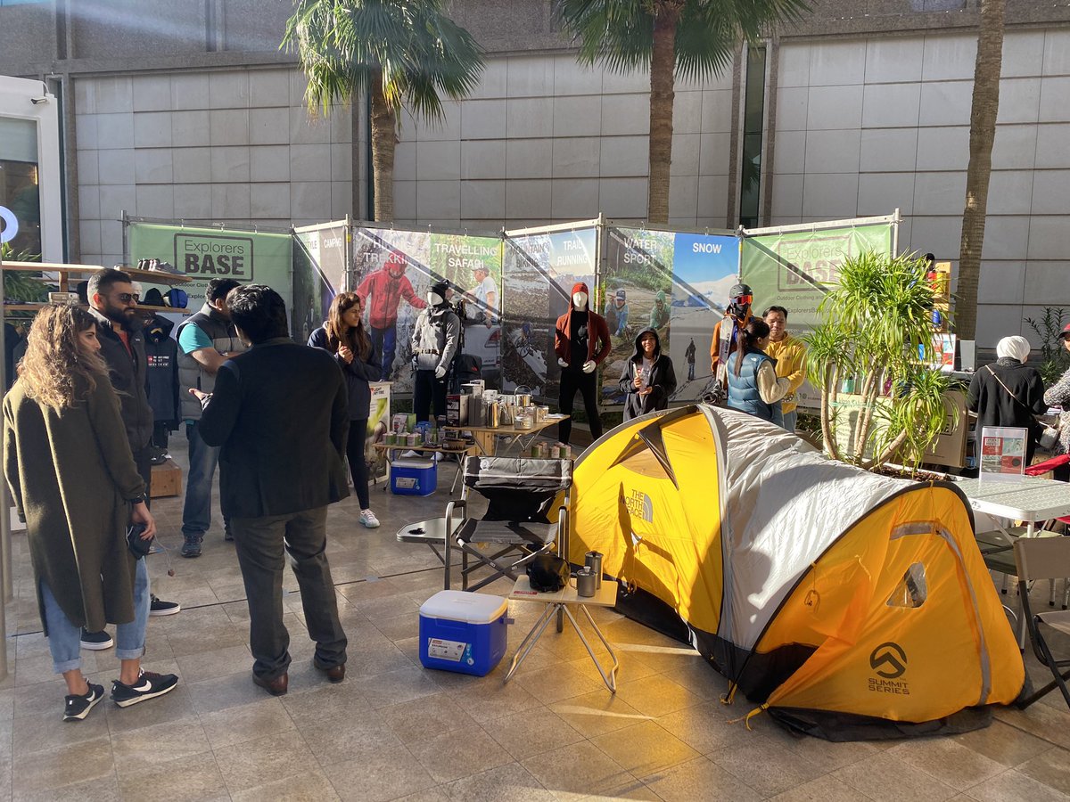 ExplorersBase's tweet photo. Explorers Base is sponsoring Experience Adventure the 4th consecutive year at Arraya Plaza this weekend 19th – 21st Dec from 10-10 Pm, Join us to enjoy fun activities and get a chance to win a surprise from Explorers Base. #getoutdoors #ExplorersBase #kuwait https://t.co/dFxtUsSdfL