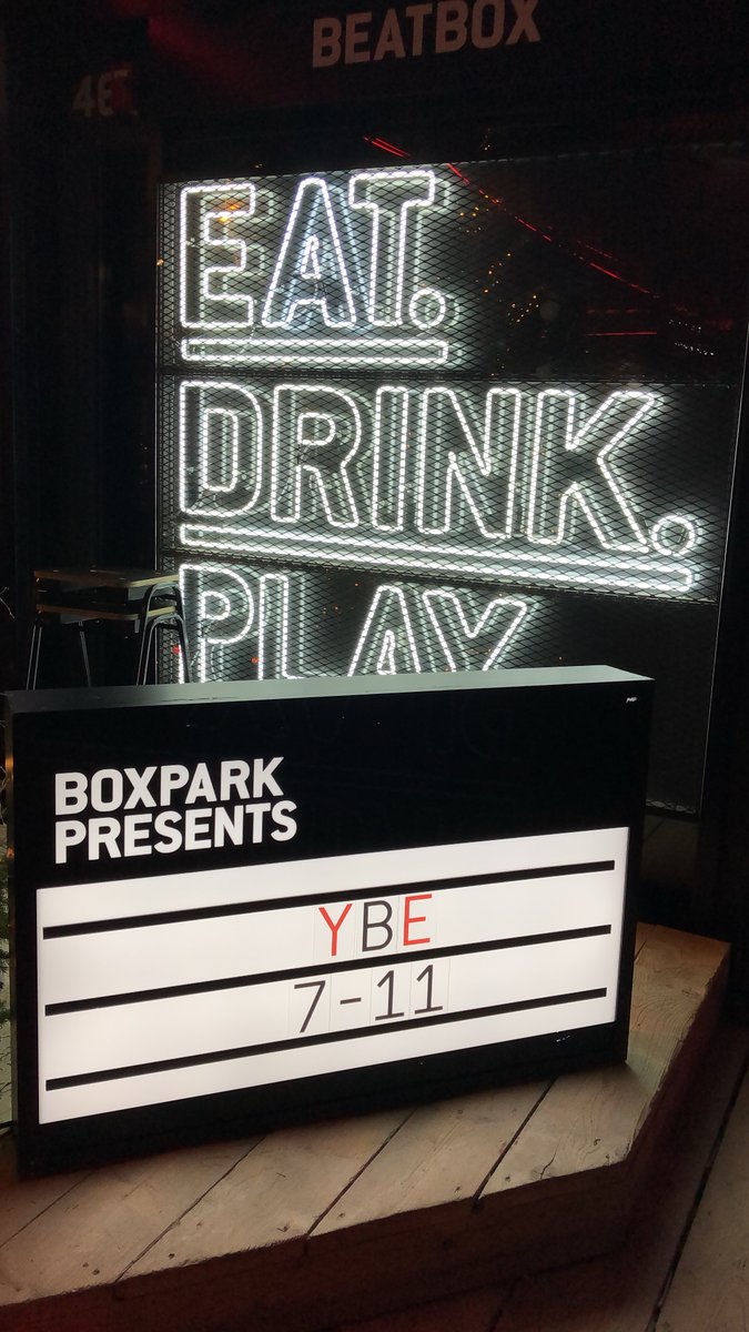 matchmakersgin's tweet image. Throwback to the @boxpark event last week, we were at the 'YBE' event serving up some bottles with the vibes😜

Who picked up a Gin&amp;amp;Juice at the bar? I know we did 😉