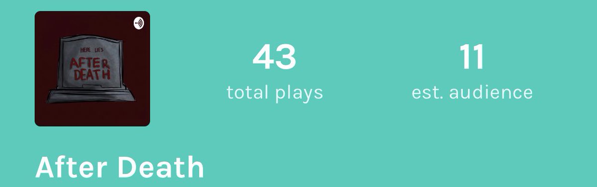43 total plays so far! thank you all so much 😊😊😊