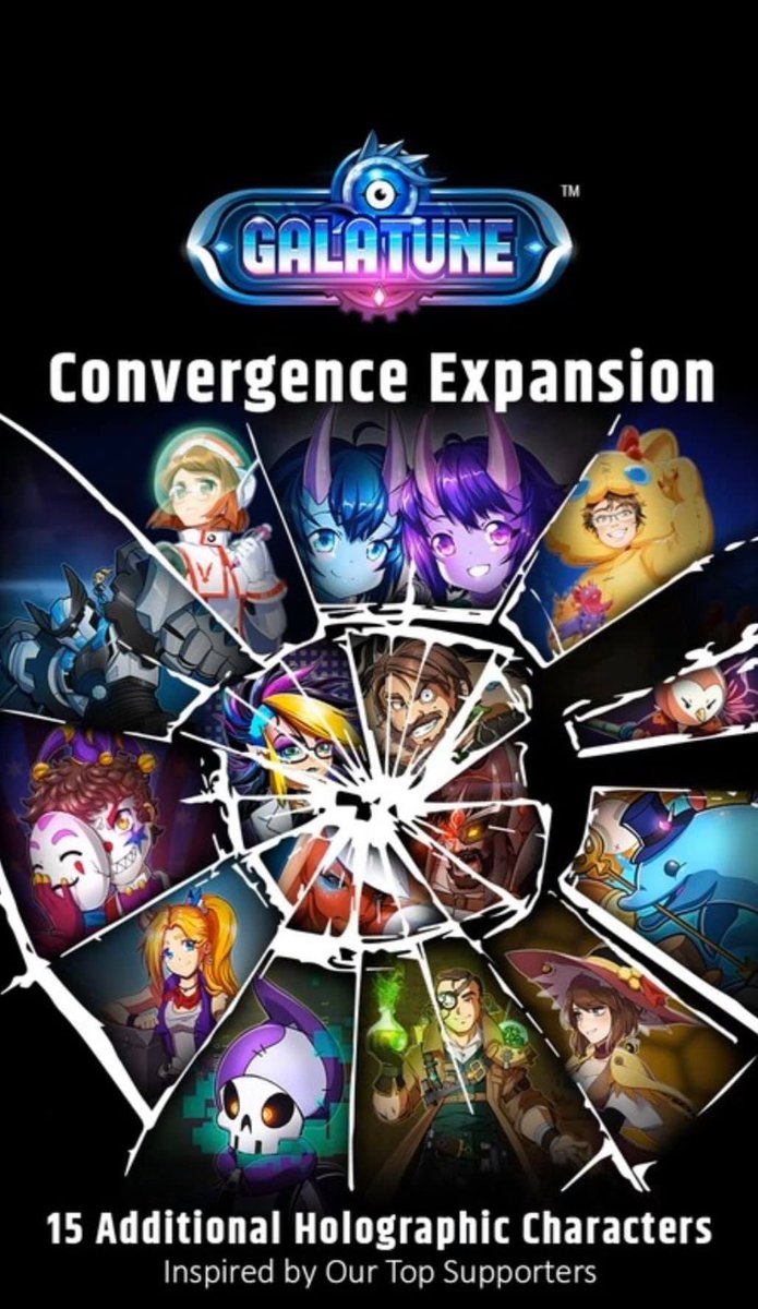 galatune's tweet image. If you want a piece of Galatune history, you gotta preorder our new set before Jan 10 to get that special-edition King card: galatune.com/shop/Convergen…. This sentimental card celebrates how far we’ve grown together, featuring art from my childhood version of the game