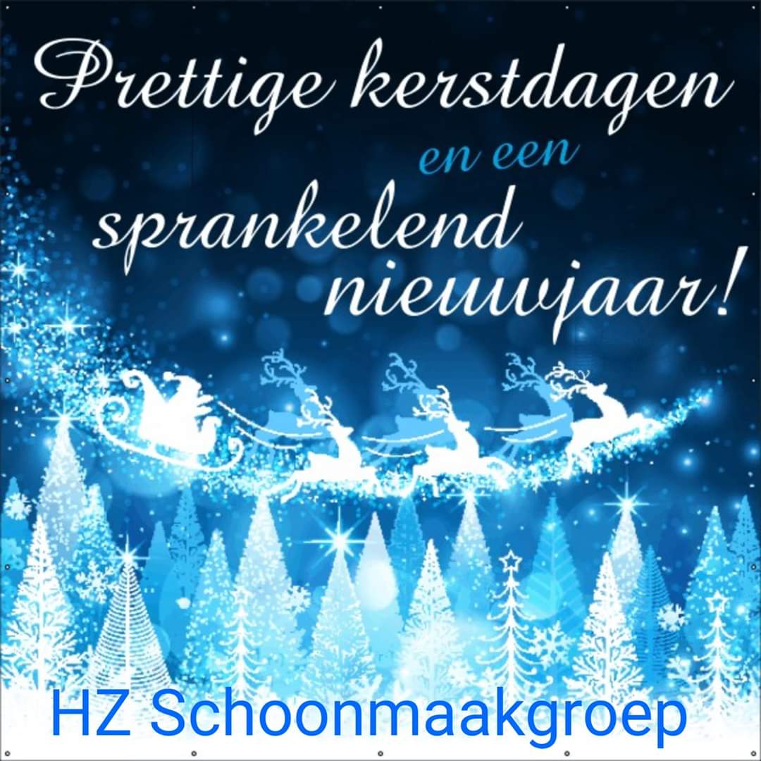 Wij wensen iedereen fijne kerstdagen en een gelukkig nieuwjaar. Ook in 2020 staan wij graag weer voor u klaar.
hzreiniging.nl