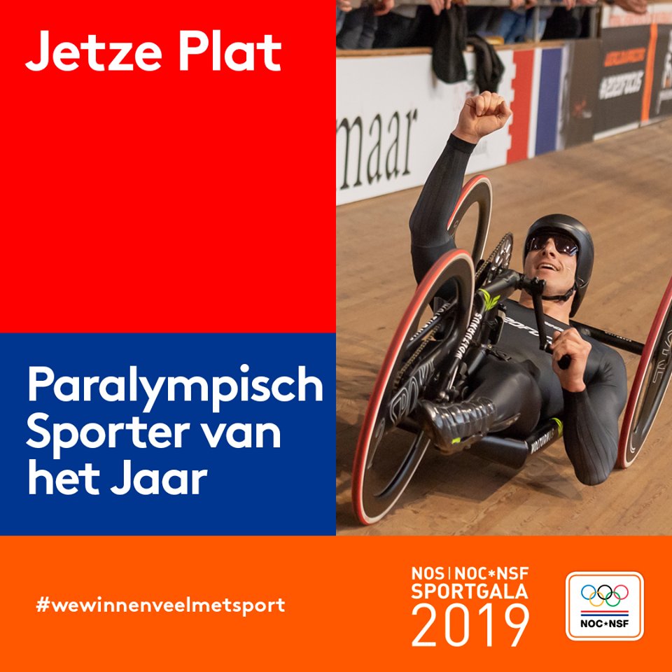 NTB Nieuwsbrief 2019-48: Jetze Plat opnieuw paralympisch sporter van het jaar - mailchi.mp/triathlonbond/…