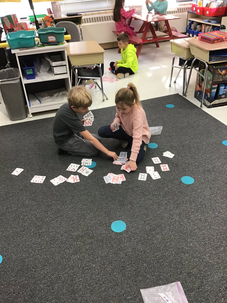 teachfirst100's tweet photo. Go Fish Ten!  What a fun way to practice the parts of 10! https://t.co/y20QA3RZWZ