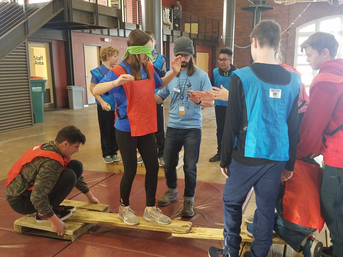 Team 8-1 had a great day of climbing, archery and team building at Basecamp in Fort Snelling!