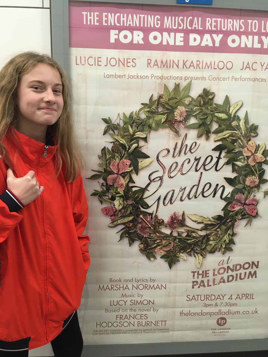 IDjuveWood's tweet photo. @LJProds We found you at Tottenham Court Road tube station❤️ #thesecretgarden #greatmusicals https://t.co/xHI9HsYehp