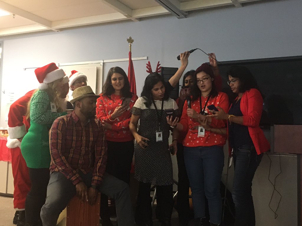JaySan2019's tweet photo. #TETSO festive mood ! Our own karaoke talents 😀@harikiran63 @JohnTepelenas https://t.co/yuNdh7HYzQ