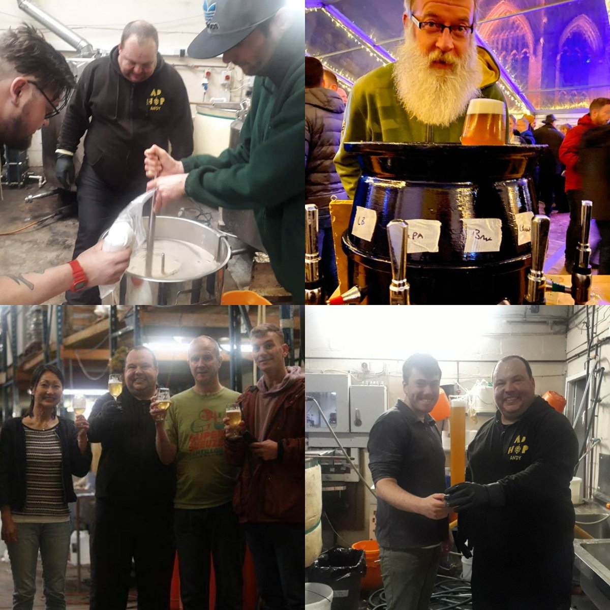 It's our Christmas party tonight! Naturally, this means a lot of sore heads tomorrow! The brewery will be closing for Christmas soon, so we thought we'd take a quick moment to look at all of the cool things we've done so far this year! #Liverpool #brewery #drinkcraft #merryxmas