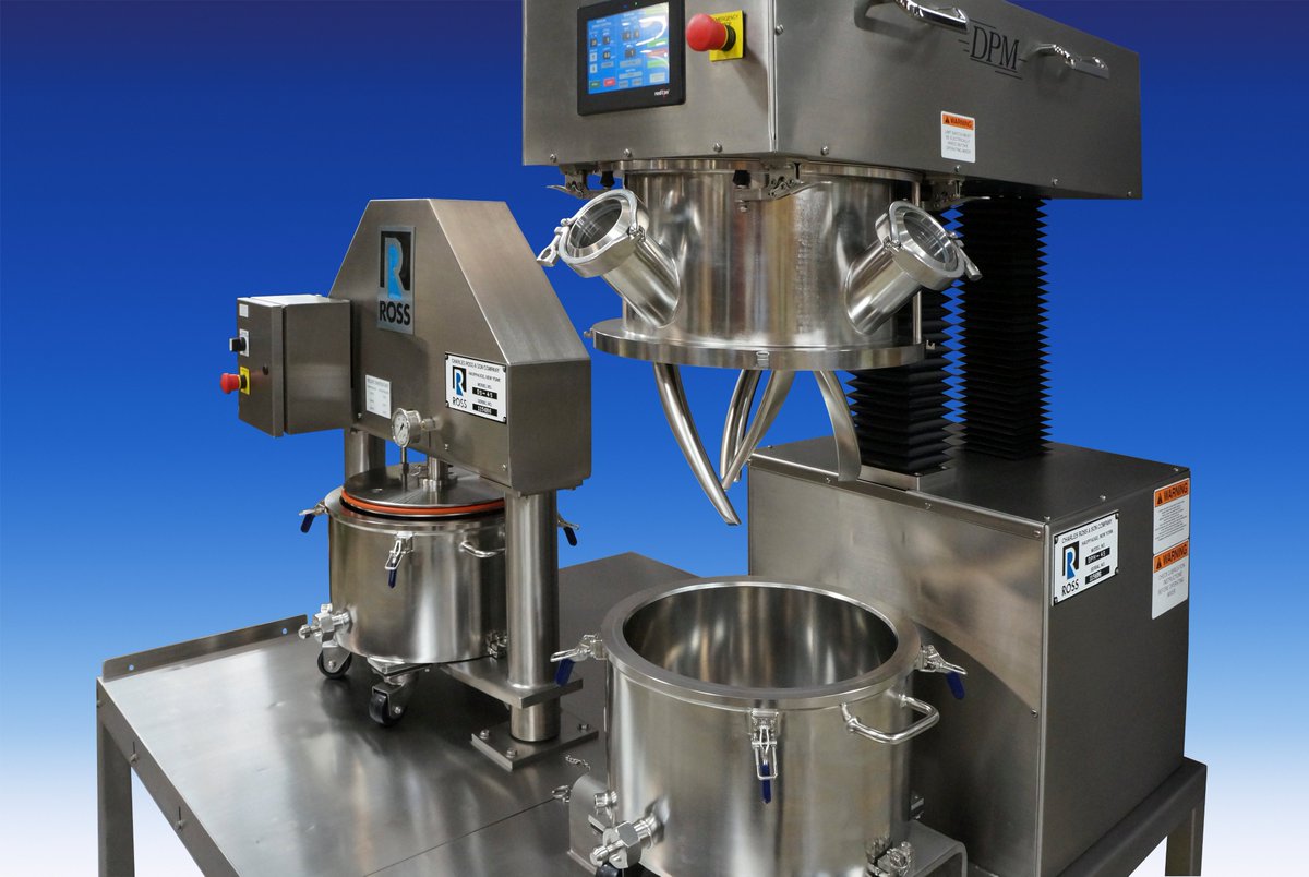 Double Planetary Mixing &amp; Discharging in a Sanitary Turnkey System

mixers.com/newslist.asp