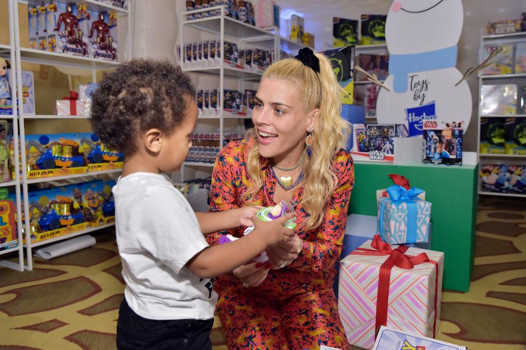 It was an honor to support @Baby2Baby last weekend in LA and help the families they support have a fun and magical holiday celebration.