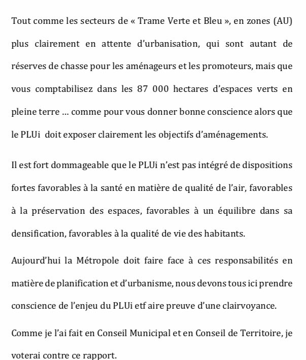 Retour sur Conseil de #Métropole #MAMP qui s’est tenue ce matin avec 417 rapports dont la validation du #PLUi #Marseille ... sujet majeur pour notre territoire et pourtant toujours traité avec autant de désinvolture par la majorité #LR