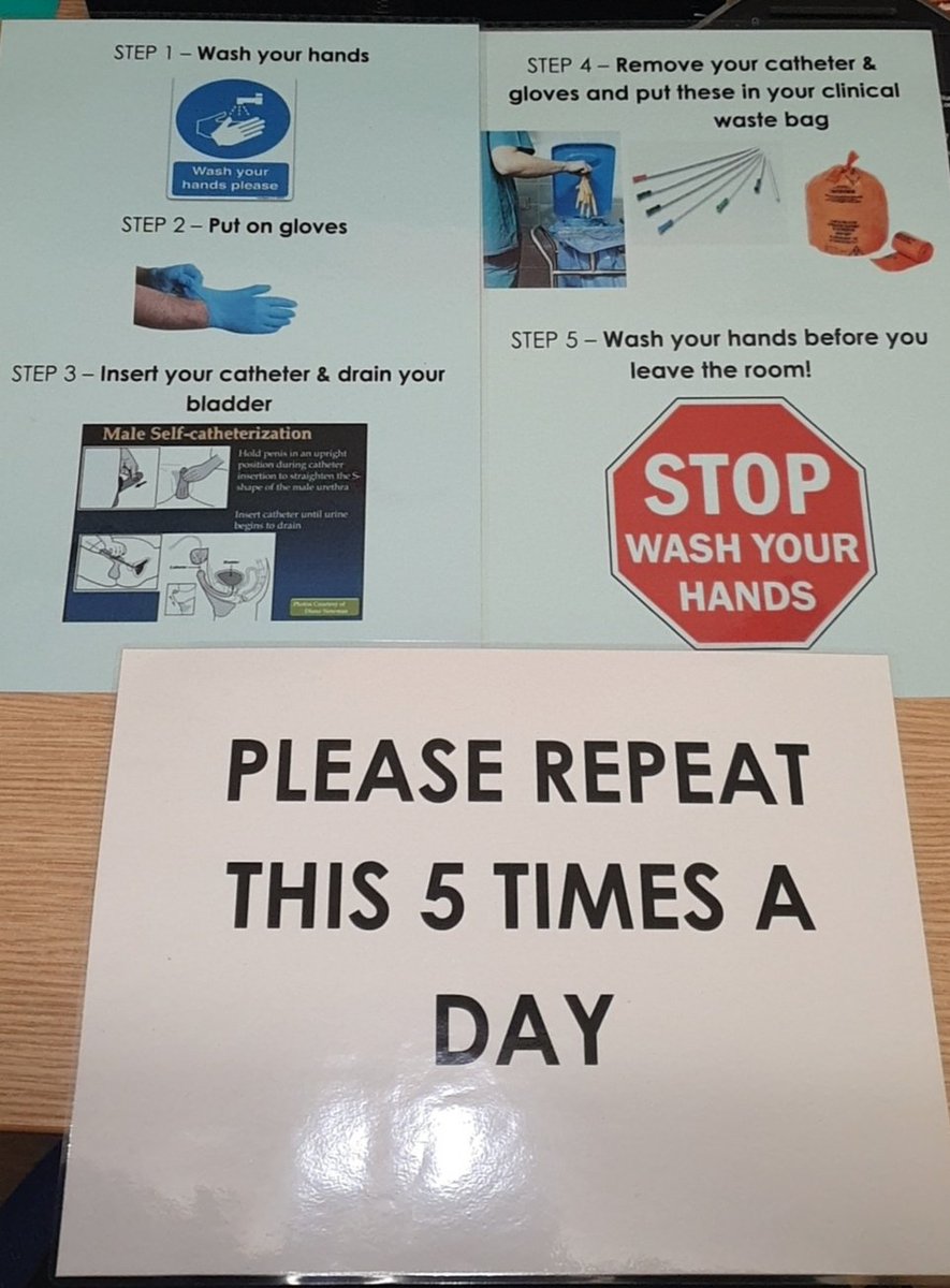 A Visual Prompt I made today to help one of our service users to safely Self-Catheterize 👀 #EveryoneLearnsDifferently