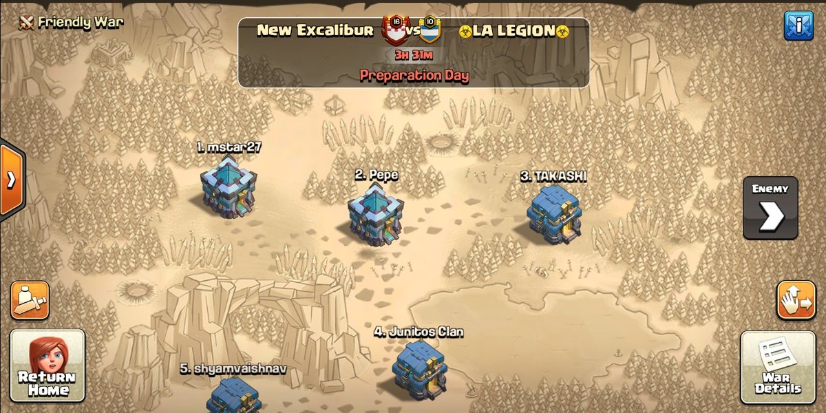 First ever Competitive War for the guys over at New Excalibur.
NDL Open Classic week 1
BD: 2/3/5/10
gl La Legion