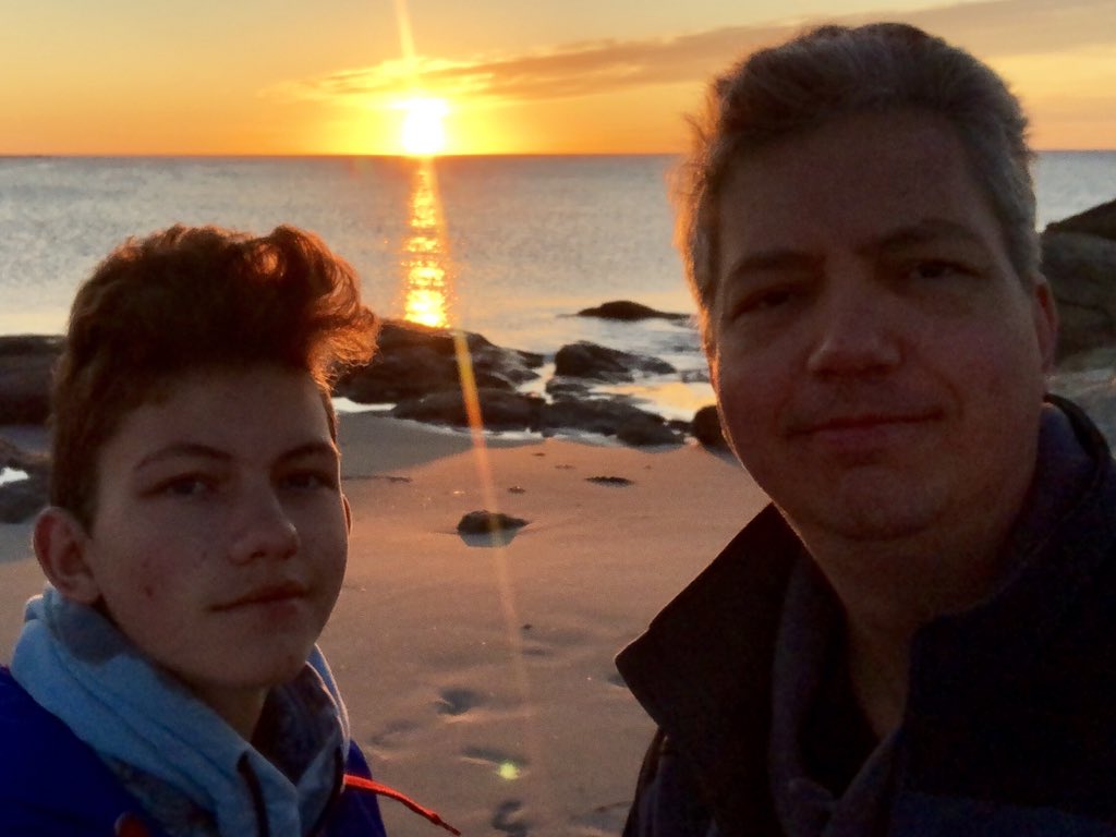 I’ve asked Thomas many times what he wanted for a gift and he’s never really asked for anything, so when he asked if we could get up and watch a sunrise together I was the one receiving the gift, the gift of a memory I will never forget. Happy 15th to my best buddy Thomas Conway.
