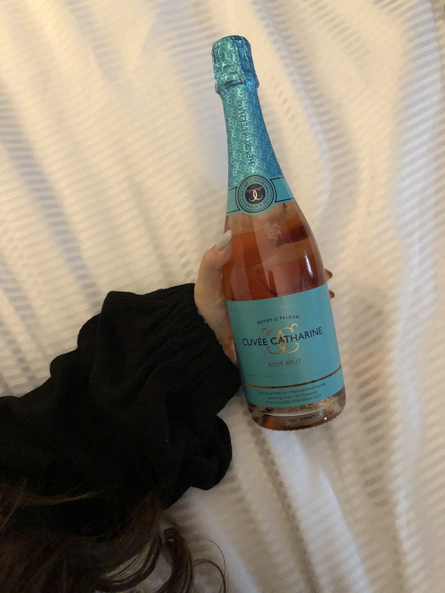 Some local Ontario #VQA sparkling wine for the holidays because festive season pairs perfectly with bubbles✨