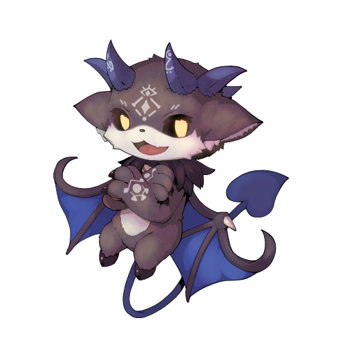 こちらのでびる様集合絵に参加させていただきました 編集を担当させてもらったので 折り鶴のイラスト