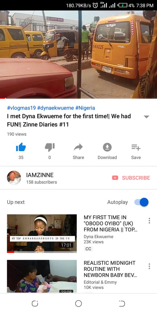 iamzinne's tweet photo. Have you watched my latest vlog?
#vlogmas19 #Nigeria https://t.co/wLI7doWHmA