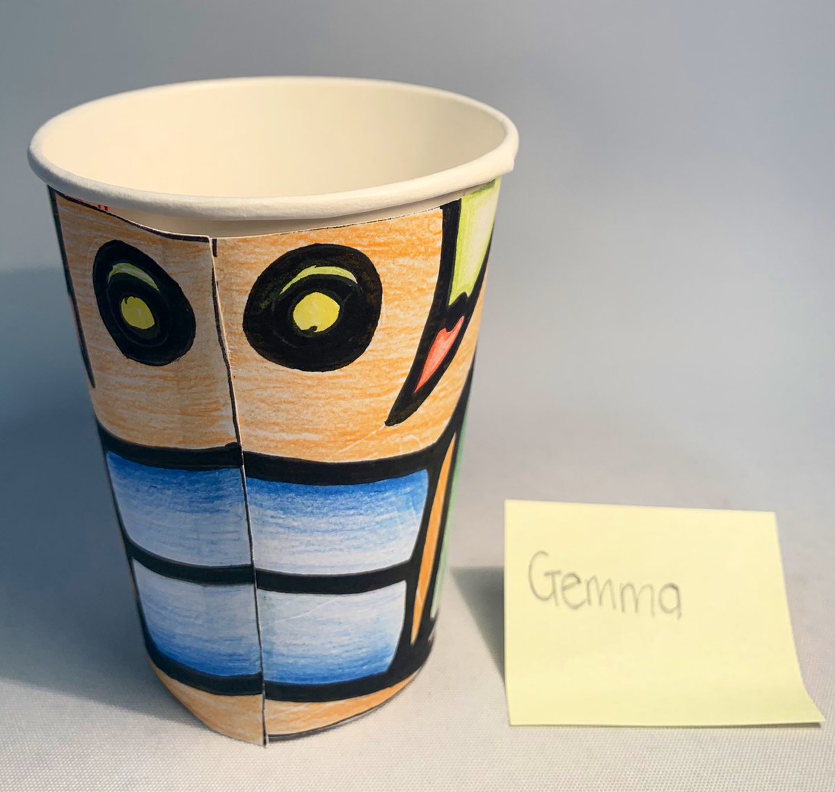 DA_Exp_Arts's tweet photo. Super coffee cup designs from our 2G ☕️🎨✅  Excellent work Gemma 🙌🏻 https://t.co/ngx39HCTP7