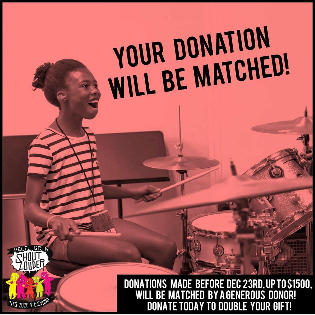 We have just been presented with an incredible DONATION MATCH OPPORTUNITY! Donations made before December 23rd, up to $1500, will be matched by a generous donor! Click on the link in our bio to learn more and DOUBLE YOUR IMPACT TODAY 🥰😝
Tinyurl.com/helpgrcbshoutl…