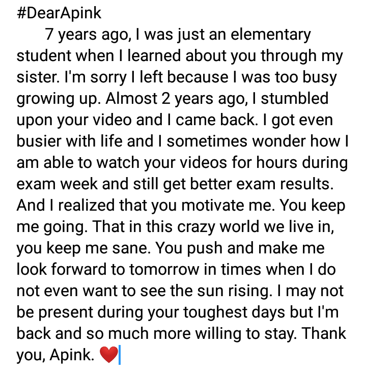pandamixuni's tweet photo. @myeonhae #DearApink #DearChorong ❤ https://t.co/FWd25IBNmi