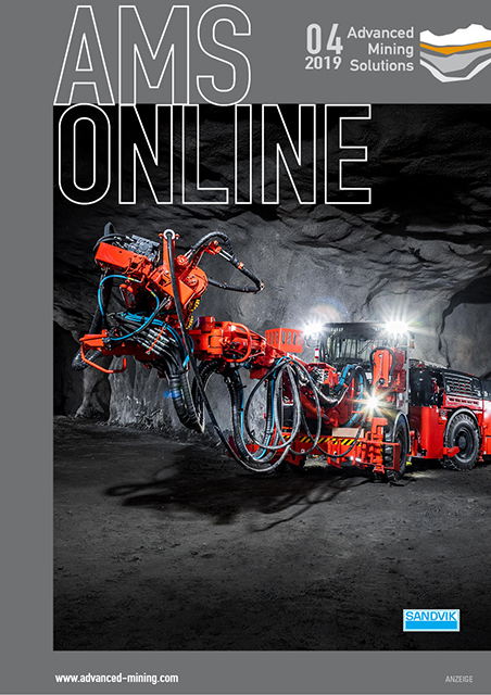 Die neue AMS-Online Ausgabe 04/2019 ist online!

Pünktlich vor Weihnachten präsentieren wir Ihnen stolz unsere neue AMS-Winterausgabe (46. Ausgabe)

Überzeugen Sie sich selbst - advanced-mining.com
