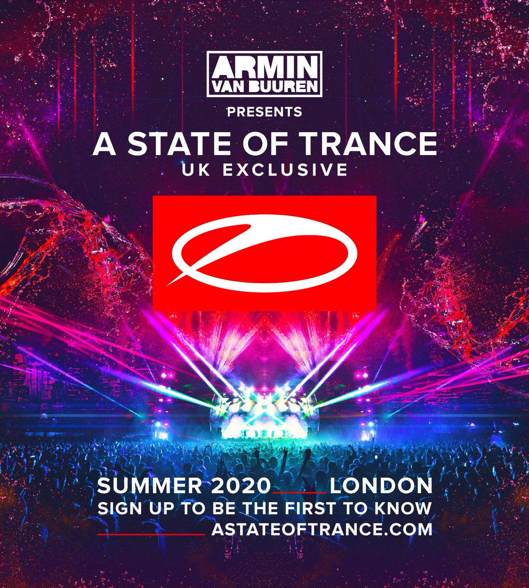 arminvanbuuren's tweet image. I'm excited to announce that we've added two more stops to the ASOT950 tour! 🇷🇺🇬🇧 In summer 2020, we'll be heading to London for a UK exclusive and on 4 July, join us in Moscow! 🙌 Sign up for more info about @ASOT London: asot.london