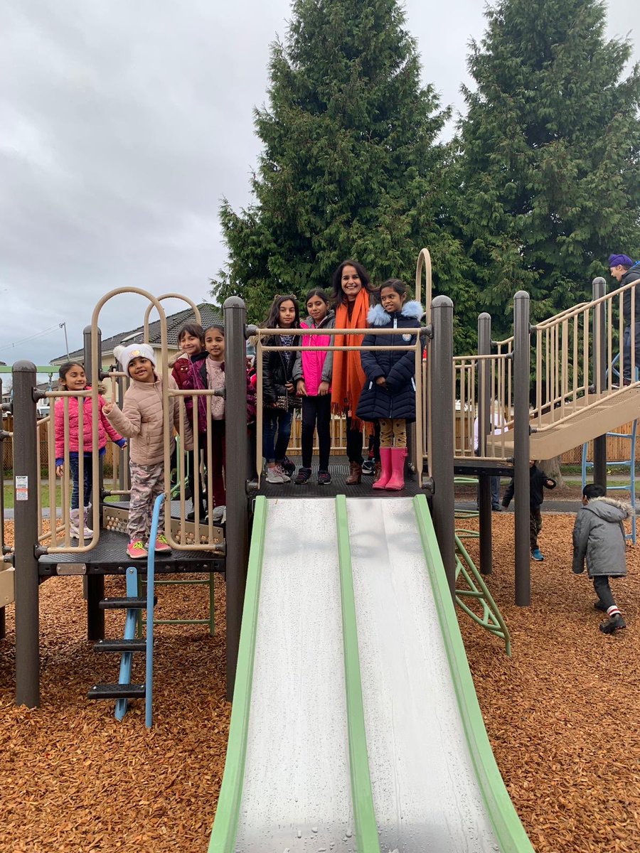 RachnaSinghNDP's tweet photo. I had a lovely time with the students of @WestermanLearns this morning, where we opened a new accessible playground! I'm so proud to see our government making sure every child in #SurreyBC has a place to play.
 
#sd36 #sd36learn https://t.co/JDYdUMMFYh