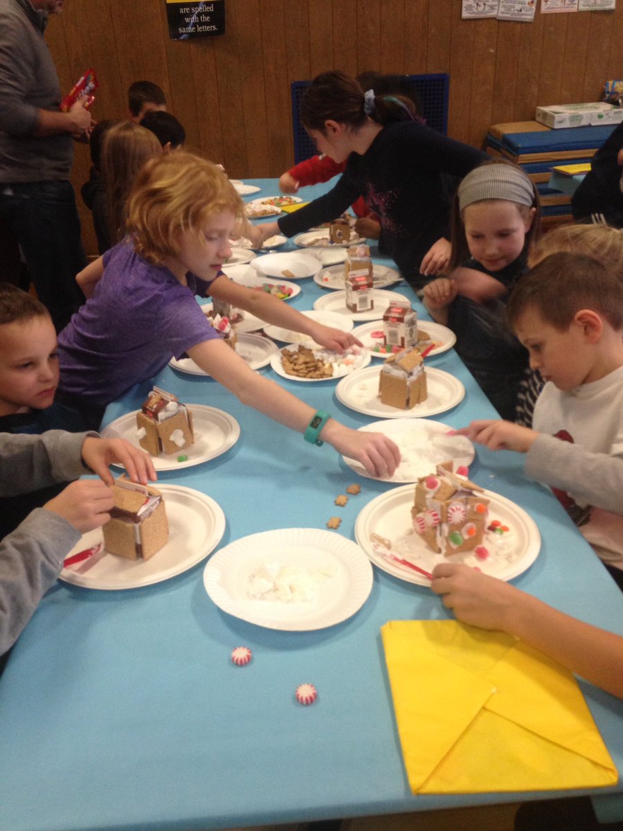 Gingerbread houses!